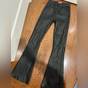Black Flared Pants